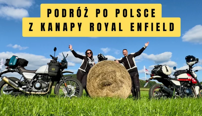 Polska-na-Royal-Enfield-himalayan-scram-bale-zboza-zbiory-sianokosy-para-motocykle