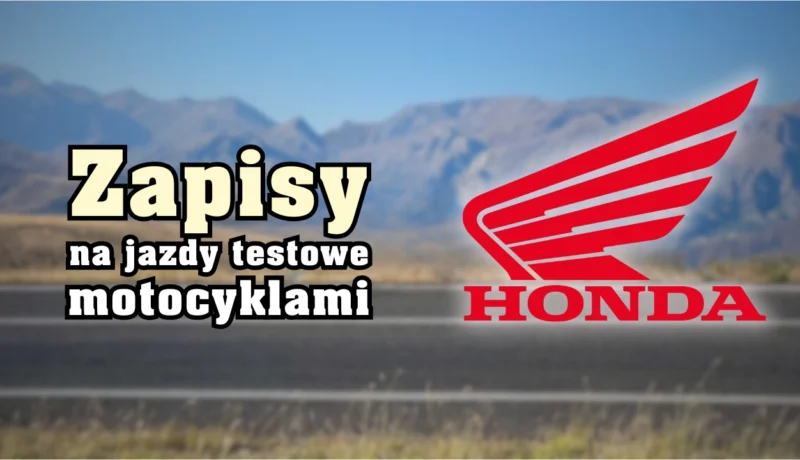 zapisy na jazdy Honda